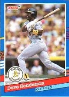 1991 Donruss Baseball Card #326 Dave Henderson