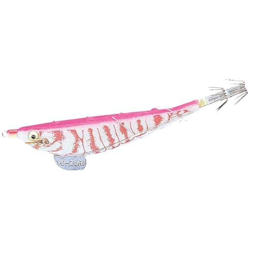 ヨーヅリ(YO-ZURI) スッテ: エビスッテミニ 90mm 夜光ピンク エサ巻きエギ