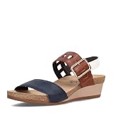 NAOT Women's, Dynasty Sandal Blue/TAN 37 M