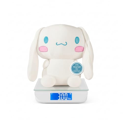 Cinnamoroll Bedding Super Soft Plush Calming 3Lb Weighted Cuddle Pillow Buddy, Comfort Pillow, (Officially Licensed Product) by Franco Calm