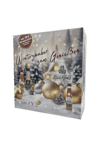Lautergold Adventskalender Liköre Spirituosen Brände und Geiste