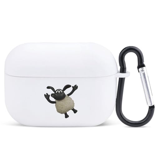 �Ђ��̃V���[�� �r�� AirPods Pro �P�[�X (2023/2022/2019)�p AirPods Pro ��2����/�P�[�X AirPods Pro2 �L�[�`�F�[���t�� TPU�J�o�[ [�h�o&�ϏՌ���] �����[�d�\