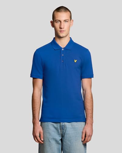 Polo confortable Lyle & Scott bleu pour éviter la chaleur L