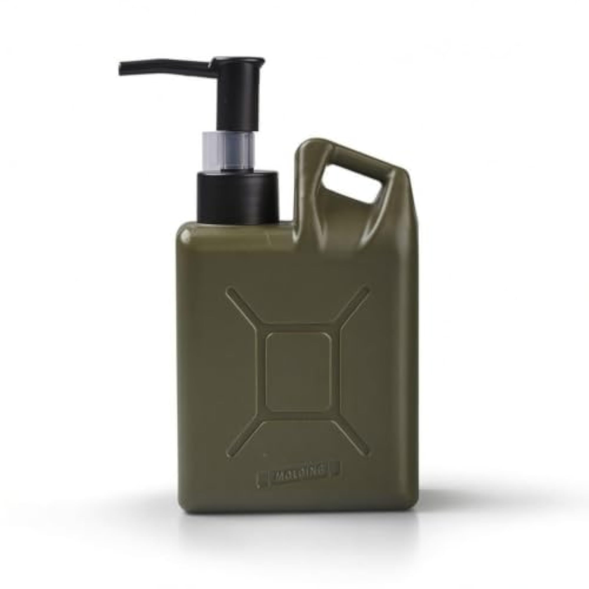Lightweight Dispenser Bottle with Pump, Green