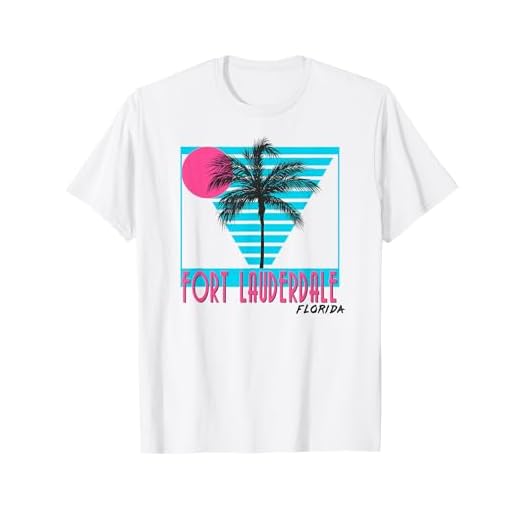 Fort Lauderdale Florida T Shirt Retro Cool