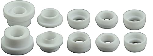 Image of RIVERWELD TIG Gas Lens Gas Gasket 17GLG20 18CG-20 18CG 54N01 54N63 | Insulator Cup Assort kit for PTA DB SR WP 17 18 26 TIG Welding Torch Accessories 10pcs