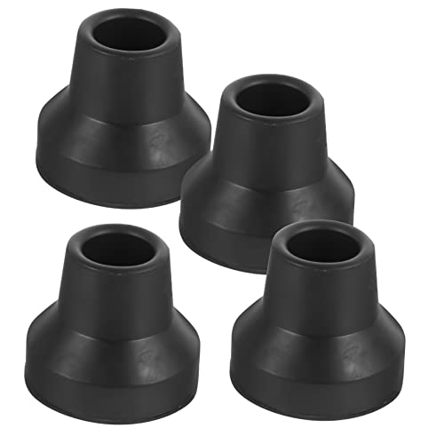 FOMIYES Handle Pads Crutch Support Foot Pad Set Rubber Crutch Tips for Enhanced Safety