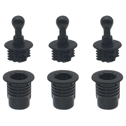 LBTODH 10 Pair Speaker Grille Guide Pegs Kit Plastic Speaker Grille Fixing Buckle Black Speakers Replacement Parts Suitable for Small Speaker Grilles