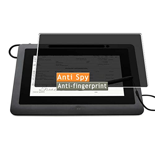Vaxson Protection d'écran de Confidentialité, compatible avec Wacom DTU-1031X Interactive Pen Display 10.1' [pas en Verre Trempé] Neuf Screen Protector Guard Anti Espion