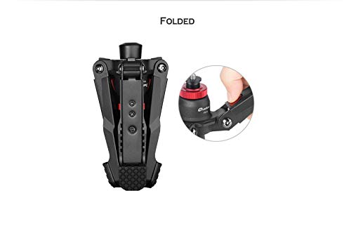 Leofoto Vd-02 Universal Folding Monopod Support Tripod Base 30º Tilt & 360º Panning #TOP3