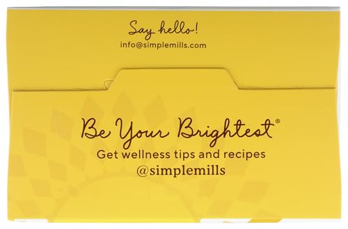 Image of Simple Mills Almond Flour Toasted Pecan Cookies, Gluten Free and Delicious Crunchy Cookies, Organic Coconut Oil, Good for Snacks (Packaging May Vary)
