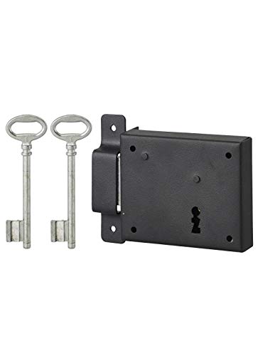 Serrure en applique pêne dormant Thirard - Gauche - Longueur 95 x 76 mm