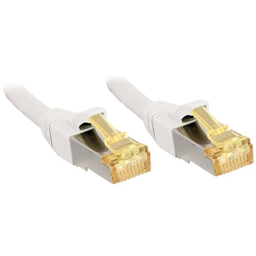 LINDY Câble réseau Cat.7 S/FTP, cuivre, LSOH, 600MHz, Blanc, 7,5m