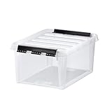 34 x 25 x 16 cm Orthex Clipbox Smart Store Classic 10, transparent 3482070