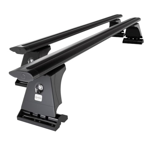 Barres de toit pour VW Transporter T7 2022 alu noir points montage 2