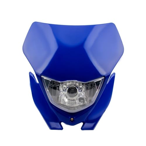 Phare moto carénage plaque phare moto H4 bleu pour TTR YZF TW