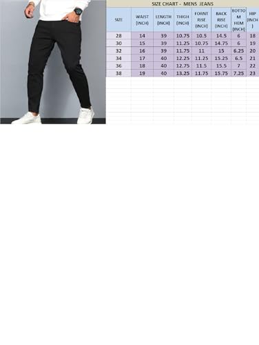 Image of QNIM Jeans for Men || Men's Regular fit Stylish Jeans (Q-29-30)