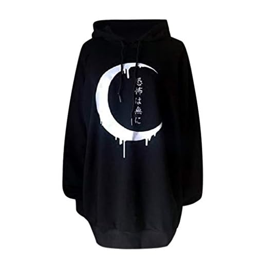 Sweat A Capuche Femme Manteau Punk Gothique A Manche Longues Long Hoodies Chic Mode Pas Cher Pull Capuche Tops Blouse Gothique Cardigan