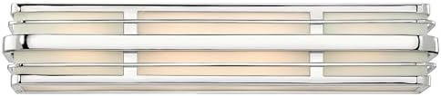 Hinkley Winton Contemporary Modern 26.25" Bathroom Vanity Fixture, Chrome