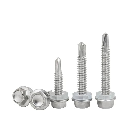 Vis autotaraudeuses rouille évitée et gain de temps avec ce kit inox de 150 pièces