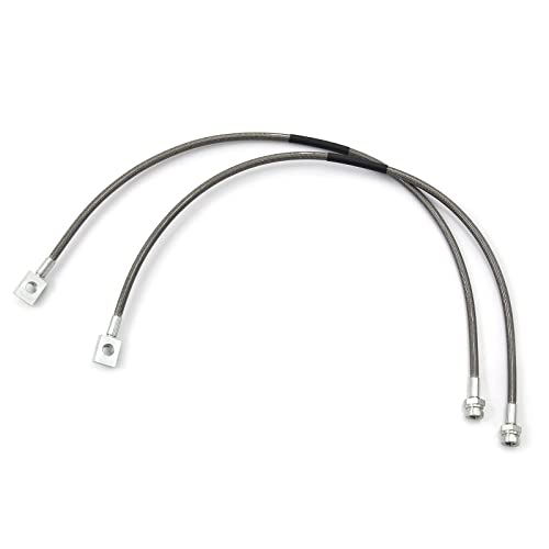 SIUKE Stainless Brake Lines Replacement for TJ/YJ/XJ | 1987-2006 4-6\'\' - 89702 - Thumbnail 4