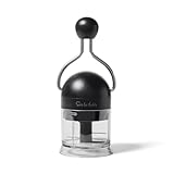 Sur La Table Ratchet Garlic & Ginger Chopper, Black