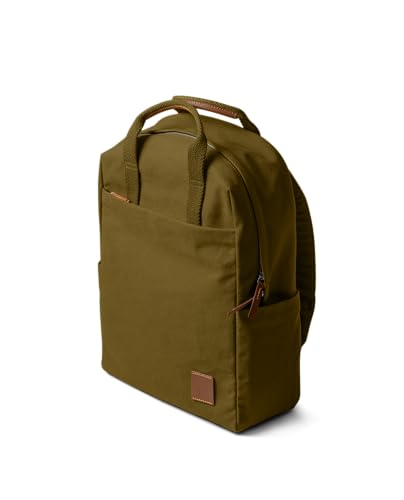 Image of DailyObjects Field Daypack Casual backpack fits upto 14 inch inch laptop with Luggage Sleeve| Unisex Travel Backpack | Made of Durable Canvas Material | Zippered Compartments with Pockets