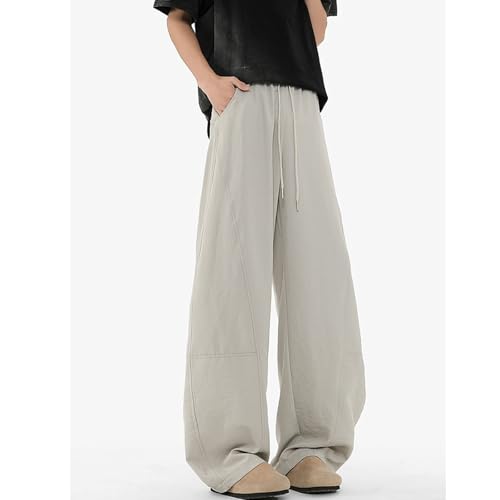 Men's Casual Pants Summer Lightweight Quick D Ry Loose Fit Straight Leg Outdoor Sports Boys Winter Clothes Size 64