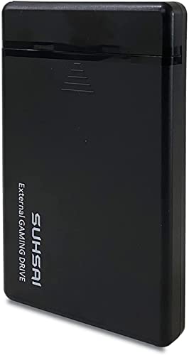 6,3 cm (2,5 Zoll) Festplattengehäuse, USB 3.0 HDD Backup-Laufwerksgehäuse, tragbares Festplattengehäuse, High-Speed-externer Caddy für Gaming, kompatibel mit Computer, Laptop, MacBook, XBOX, PS4, PS3 Cover