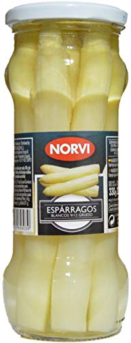 Esparragos Blancos 9/12 Grueso Norvi Peso Neto. 330 gr