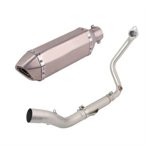 Silenciador Moto Zontes GK350 Escape Completo para Rutas y Conducción Urbana