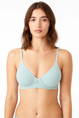 Image of Viola's Secret 6 Pack of Color Print T-Shirt Bras B Cup C Cup and D Cup