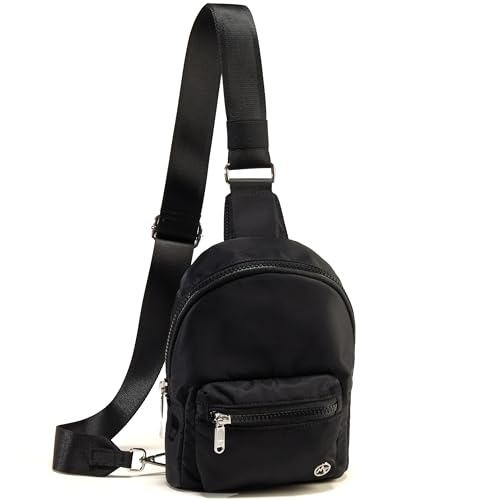 Pander Everywhere Sling Bag for Women Travel, Compact Crossbody Chest Bag with Adjustable Strap, Water-Repellent Mini Purse - Main Image