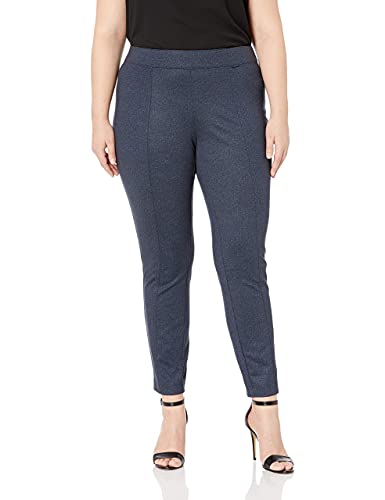 Anne Klein Women's Size Plus Slim Compression Pant