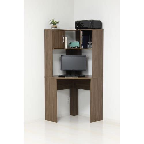Amazon | クロシオ コーナーデスク 12142 幅100×奥行77×高さ154.5cm