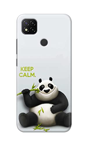 Image of PRINTFIDAA� Printed Hard Back Cover Case for Mi Redmi 9 Activ | Mi Redmi 9 Back Cover (Cartoon Panda) -2808