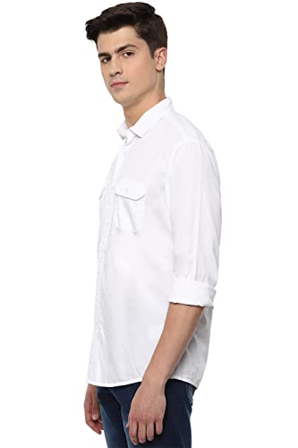 Image of Louis Philippe Men's Cotton Slim Fit Shirt