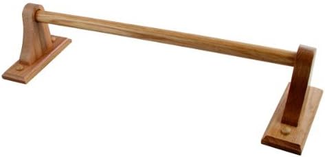 165 9860 18" Rustic Oak Towel Bar