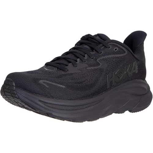Bild: HOKA Clifton 10 Sneaker Trainer Schuhe (Black/Black, EU Schuhgr��ensystem, Erwachsene, Numerisch, M, 44 2/3) f�r 169,95 EUR bei amazon.de