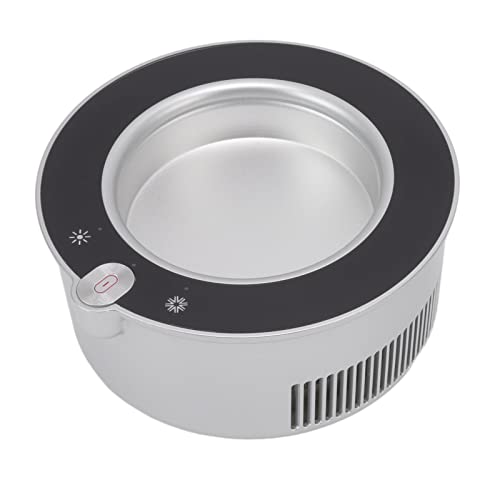Cooling Heating Coaster Mug Mat Coffee Heating Coaster Beverage Heater Base 11 to 68 ? with USB Cable Dual Use for Office Desk Home