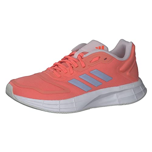 adidas Duramo 10 Shoes, Zapatillas para Correr Mujer, Coral Fusion/Blue Dawn/Solar Red, 39 1/3 EU