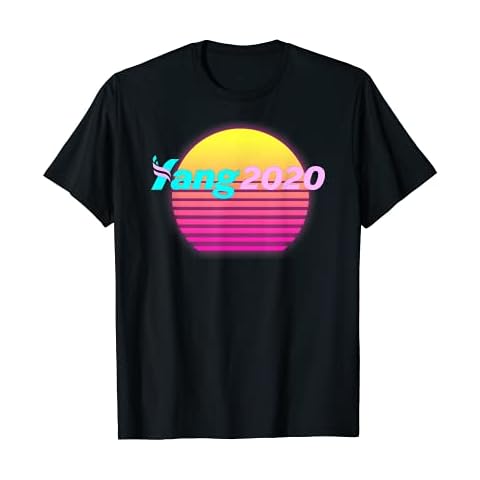 Andrew Yang 2020 Vaporwave Cover