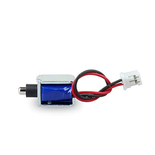 ZZALLLMini DC 5V Elektromagnetisches Schloss Kleines elektronisches Schloss Elektrisches Schloss Schrankschloss