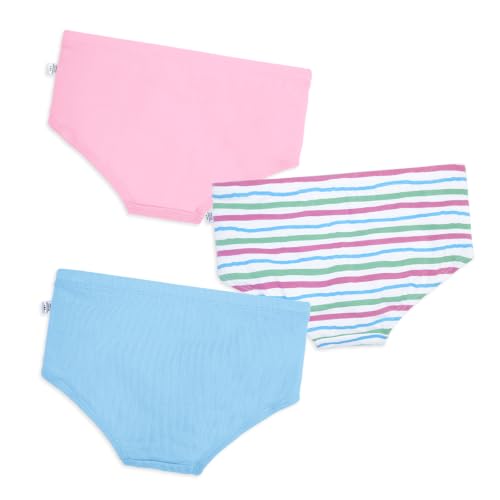 Image of YouGotPlanB Cotton Briefs for Girls | Ages 1?16 | Everyday Panties for Girls | Gentle Waistband | Skin-Friendly | Secure Fit