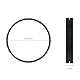 SMALLRIG Nahtloser Fokus Zahnrad Ring 360°Rotation Silent Follow Focus Ring (75 mm bis 77 mm) - 3294