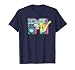 MTV Logo Blue And Yellow Retro Boombox T-Shirt