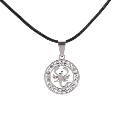 Collier pendentif scorpion en cristaux accessoires bijoux pour vos looks urbains