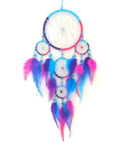 DREAM CATCHER PINK PURPLE DREAMCATCHER Fair Trade Hand Crafted