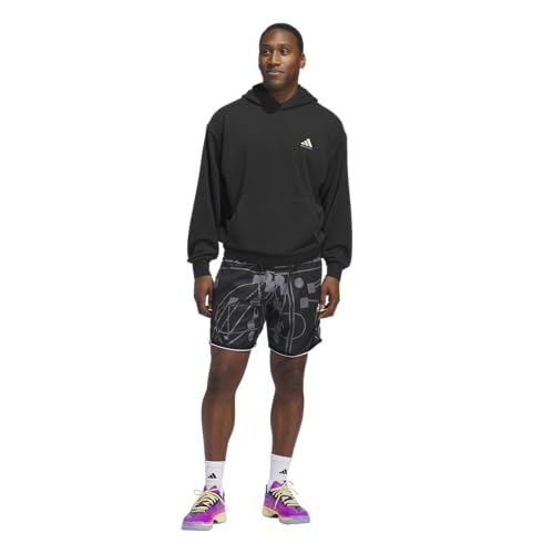 adidas Men's Crazylite All Over Printed Basketball Shorts4