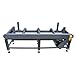 KAKA INDUSTRIAL Motorized Feeding Roller Conveyor Table (220V 3 Phase, 4,400 lbs Capacity, Adjustable Height) RB-460E– Heavy Duty, Efficient Material Handling for Metalworking and Manufacturing